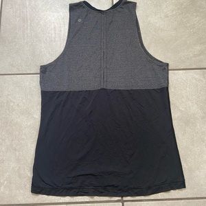 Lululemon Mens Grey & Black Muscle Shirt
